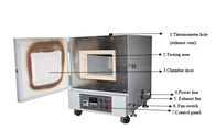 Uji batin Box Disesuaikan cepat Pemanasan Lab Oven Lingkungan Chamber Tinggi Suhu pengabuan Furnace