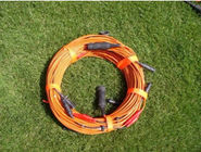 Geophone Geofisika kabel, sensitivitas tinggi I / O - II Telemetry Kabel